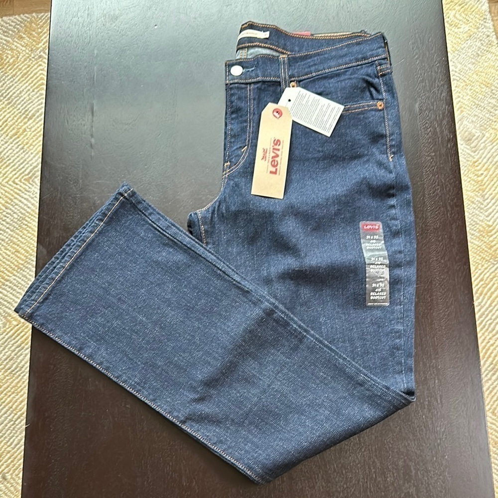 Levi's womens 415 relaxed bootcut Blue Jeans